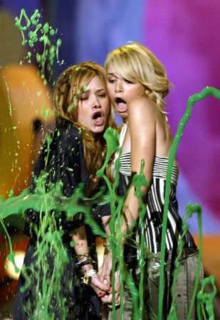 Olsen twins and slime