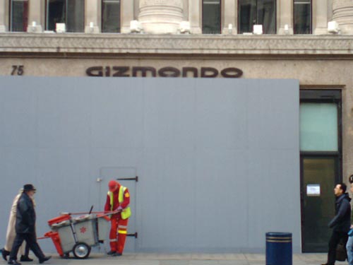 Gizmondo's flagship Regent Street embarrassment