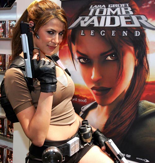 Lara Croft model Karima... Ababidet