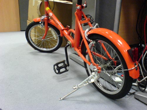 Dreamcast Orange Folding SEGA Bicycle!