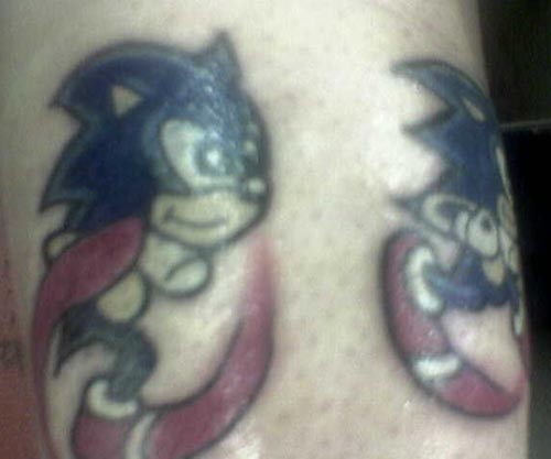Sonic tattoo madness