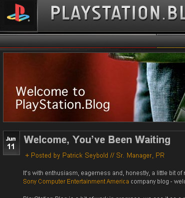 This PlayStation blog is a great idea! Love from UKR xx