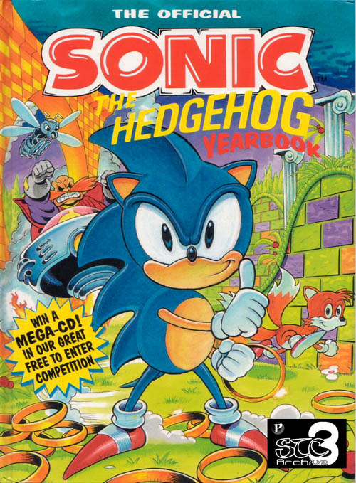 SONIC THE HEDGEHOG 1991/1992 YEARBOOK