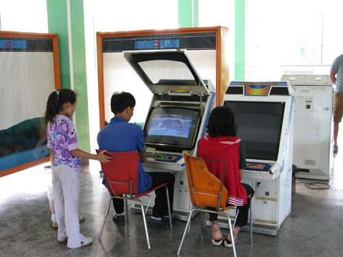 Pyongyang arcade photos