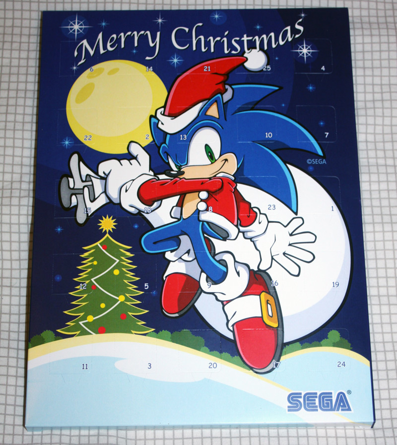 UK RESISTANCE WARNING SONIC ADVENT CALENDARS IN CIRCULATION