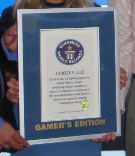 sega certificate 2